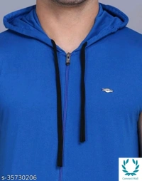 Men's Casual Hooded Tshirt - M